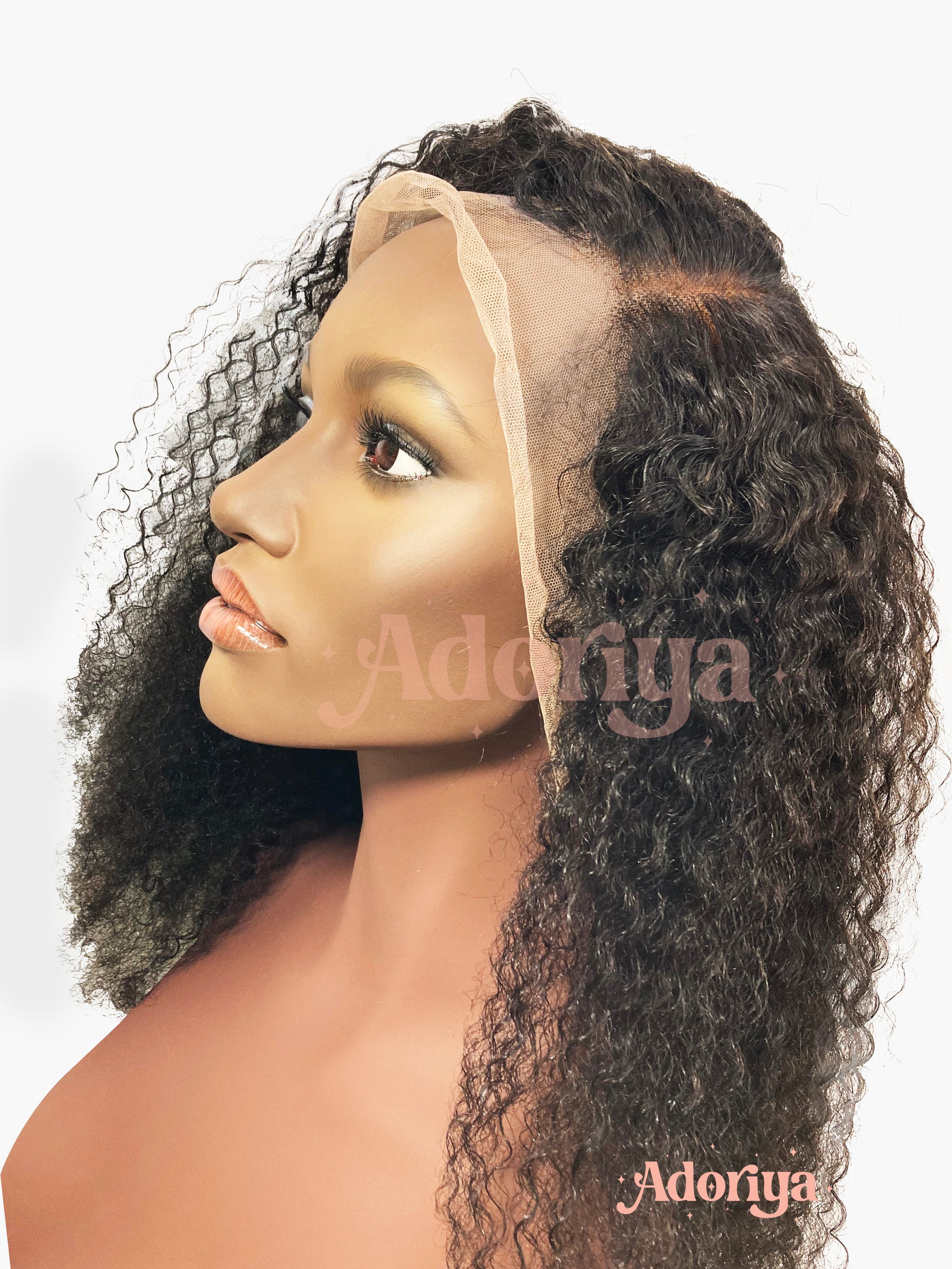Custom texture virgin hair wigs
